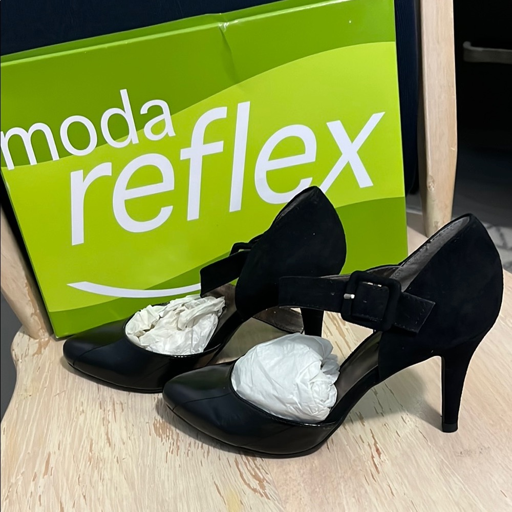 Reflex Black Women's Heels